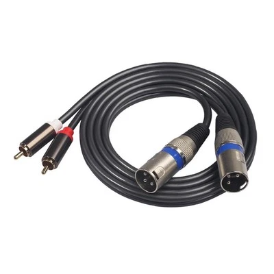 Fully ed 5 Ft Cable, Two RCA XLR - Image 1 of 4