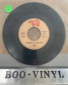 Cream - Sunshine Of Your Love Rare 7” Vinyl Record Italian Press - Imagen 1 de 3