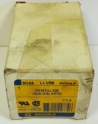 Square D 9034-LLV56 316SS Liquid Level Switch - Image 1 of 3