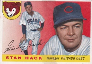 1955 Topps #6 Stan Hack MG RC - Picture 1 of 2