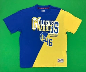 Tommy Jeans Golden State Warriors T Shirt Men's Large Blue/Yellow Tommy Hilfiger - Picture 1 of 15