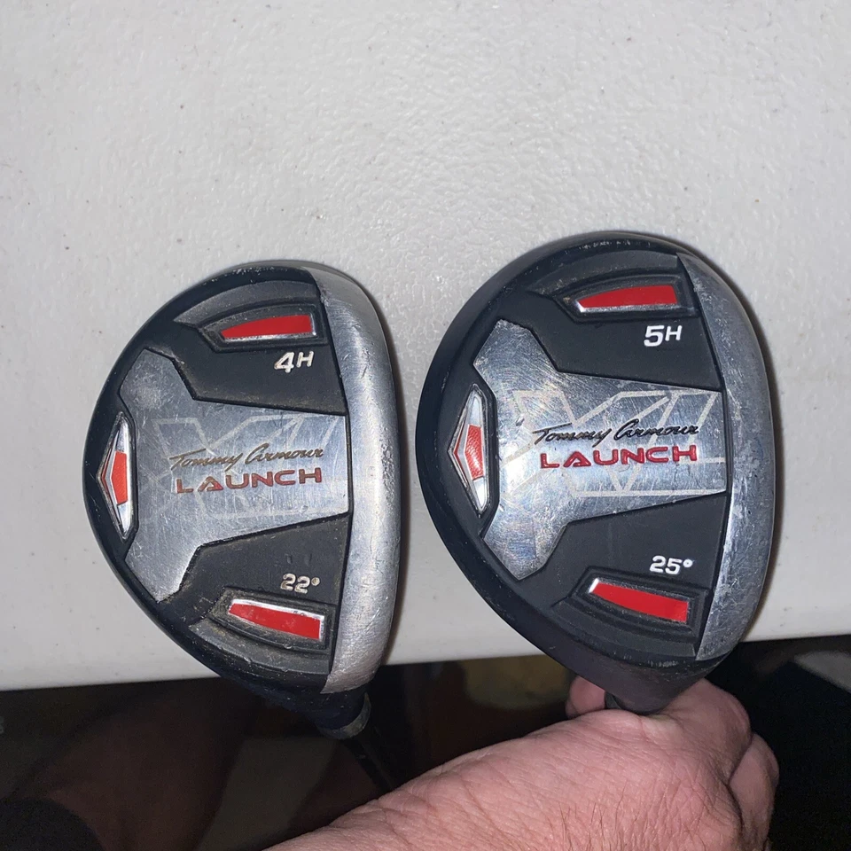 Tommy Armour Launch Hybrids Set (4H & 5H) DLT Uniflex Graphite Shafts 39.5”, 39” - Image 1 of 4