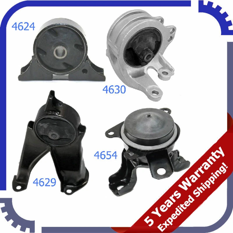 Montaje de motor y transmisión M1140 para 04-11 Mitsubishi Endeavor 3,8 L 4624 4654 4629 4630 Foto 1 de 4