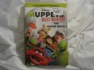 Disney Muppets Most Wanted - Junior Novel~1st pr/ed~New~LBDLK - Foto 1 di 3