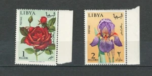 LIBYA AFRICA MIDDLE EAST MNH FLOWERS STAMPS LOT (LIBIA 341) - Picture 1 of 1