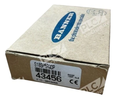 Banner S18SP6RQDP Infrared LED Sensing Beam - Image 1 of 4