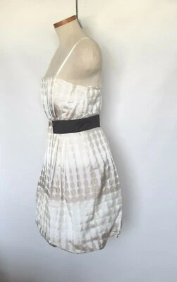 Max & Cleo White strapless party Dress, Size 6  RP $168.00. - Image 1 of 4
