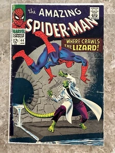 Amazing Spider-Man #44 VG 4.0 (1967 Marvel) - 2nd Appearance of Lizard - Picture 1 of 24