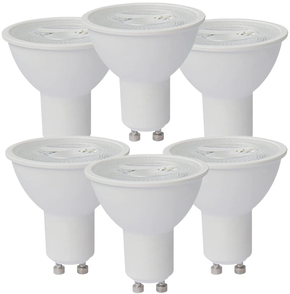 6Pack GU10 LED Dimmable Reflector Spotlight Light Bulb, MR16 7W(50W), 5000K, 35° - Image 1 of 1
