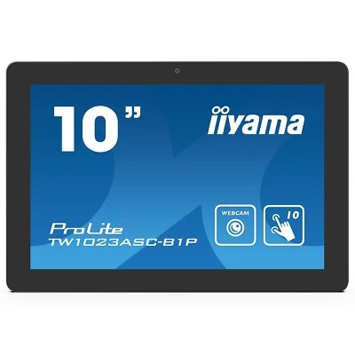 IIYAMA 10.1" ProLite IPS HD PCAP 10pt Touch screen 450 cd/m2 TW1023ASC-B1P - Image 1 of 4