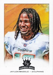 Jaylen Waddle 2021 Panini Chronicles Donruss Football Gridiron Kings RC GK-26 - Picture 1 of 2
