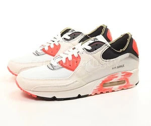 Nike Air Max 90 III PRM White Crimson DC7856-100 sz 9.5 - Picture 1 of 6