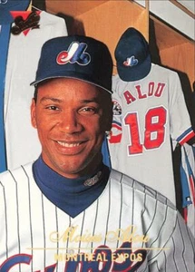 1994 Donruss Studio Baseball Moises Alou Montreal Expos #74 - Picture 1 of 2