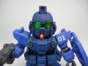 SD Gundam Gashapon Senshi Soldier Forte f #04 " F020 Blue Destiny 01 " BANDAI - Picture 1 of 15