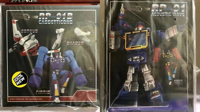 2PCS Fans Toys FT-02 MP RP-01 RP-01B Soundwave Robot Paradise FT02 02B In Stock - Image 1 of 4