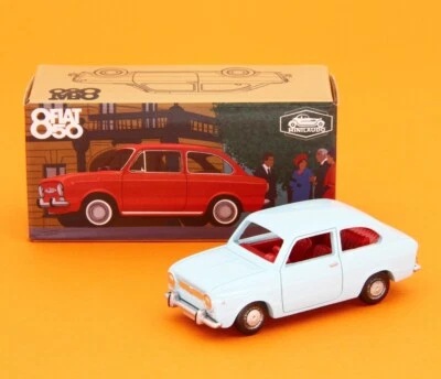 LAUDORACING-MODELS MINILAUDO 1/64 FIAT 850 BERLINA N°1D RESIN AND METAL MODEL - Immagine 1 di 4