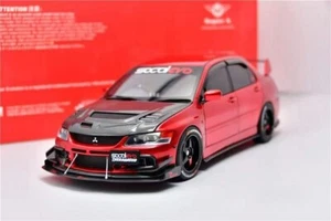 1/18 Super A Mitsubishi Lancer EVO 9 Metal Diecast Modelo Coche Regalos Juguetes Hobby - Imagen 1 de 19