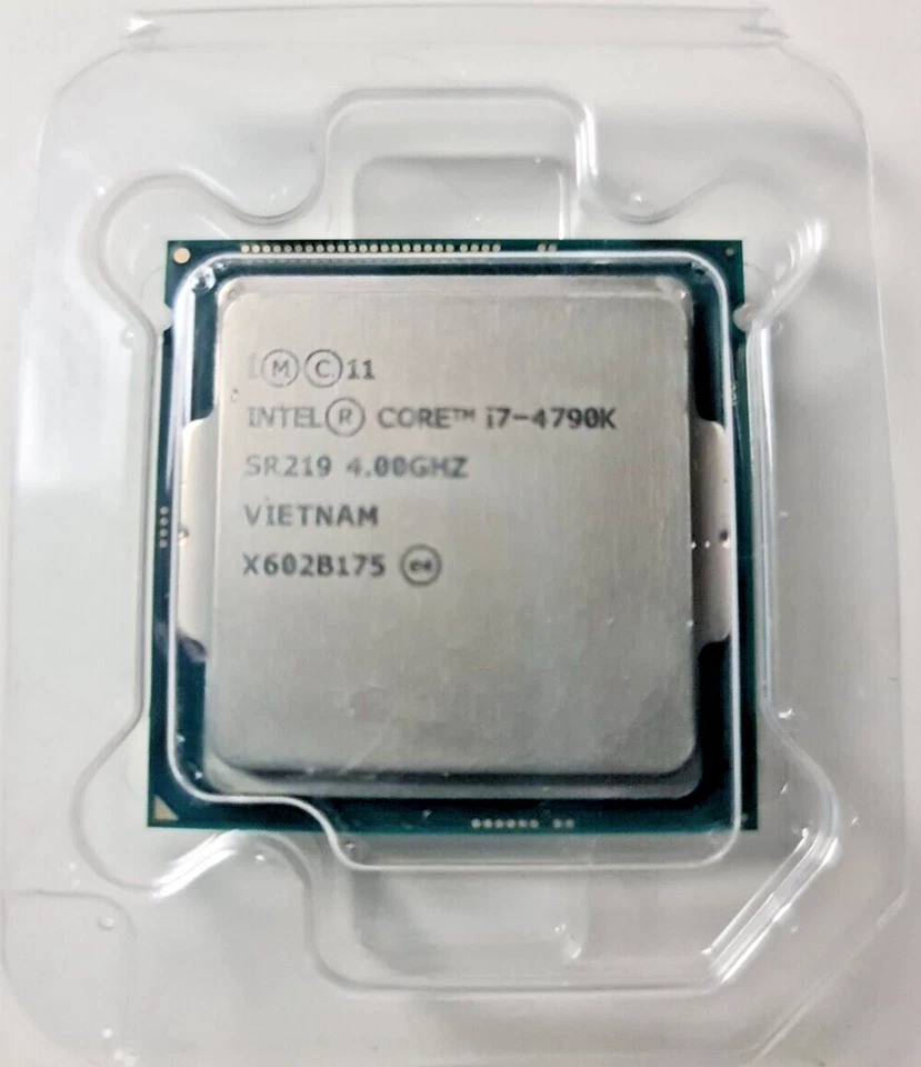 processeur intel core i7 4790k 4.00GHz socket intel lga1150 lga 1150 h3 z97 z87 - Immagine 1 di 1