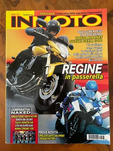 InMoto Marzo 2007 Honda Hornet Suzuki GSX-R 1000 Aprilia Atlantic 400 Sprint - Picture 1 of 2