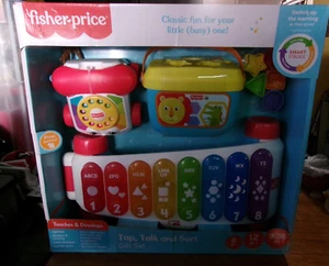 New Fisher Price Tap, Talk and Sort Teaching and Development Gift Set BRAND NEW - Picture 1 of 5