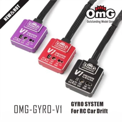OMG Dual System Gyro V1 Adjustable EPA Assist Mode PID Control for RC Drift Car - Image 1 of 4