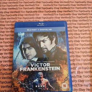 Victor Frankenstein (Blu-ray, 2015) Daniel Radcliffe, James McAvoy - Picture 1 of 1