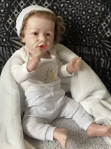 Reborn Baby Doll - 58cm /22 Inch - Full Silicone Body - Anatomically Correct - Picture 1 of 23