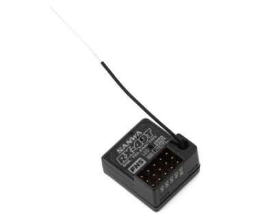 Sanwa/Airtronics RX-49T 2.4GHz 4-Channel FH5 Telemetry Receiver [SNW107A41432A] - Image 1 of 3