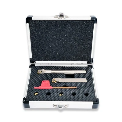 Internal / External Screw Cutting Set 10mm Shank 60° metric indexable inserts - Image 1 of 2