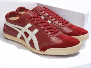 Onitsuka Tiger Mexico 66 Deluxe Nippon Made 1181A436 600 Authentic Burgundy White - Bild 1 von 8