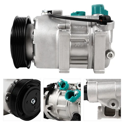 AC Compressor & Clutch For Hyundai Sonata 2011-2014/2011 Kia Optima 2.0L 2.4L US - Image 1 of 4