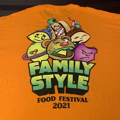 Camiseta The Hundreds Family Style Food Festival 2021 Talla 2XL Foto 1 de 4