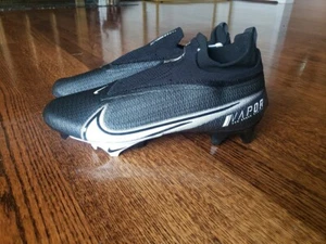 Size 14.5 Nike Vapor Edge Elite 360 Flyknit Black Football Cleats CV6282-009 - Picture 1 of 6