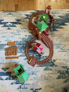 The Original Lincoln Logs Frontier Express Train Set 1999 + Wild West Frontier - Bild 1 von 14
