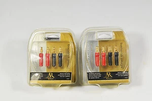 Brand New 2 PC AR AP307 Audio Performance Series Banana Plugs - Picture 1 of 3