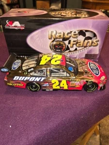 JEFF GORDON #24 DUPONT 2008 IMPALA SS GOLD CHROME NASCAR LOW DIN #11 OF 504 NEW - Picture 1 of 8