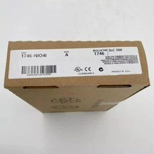 Factroy Sealed AB 1746-NIO4I SLC 500 Analog Output Module 1746NIO4I US Free Tax - Picture 1 of 6