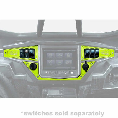 Polaris Ride Command Dash Switch Panel RZR XP1000 S 900 1000 Turbo Lime Squeeze - Image 1 of 4