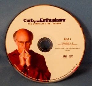 DVDs! - CURB YOUR ENTHUSIASM - Individual REPLACEMENT DISCS - $2.19 each - Picture 1 of 6