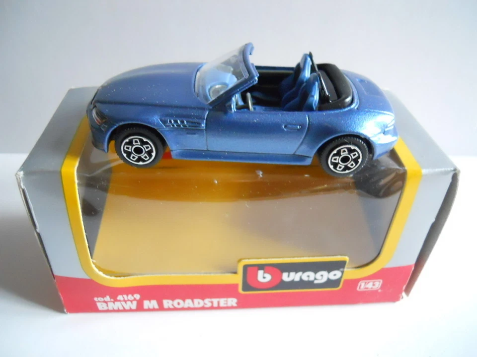 Modellino Auto Model Car BURAGO 1:43 Die Cast BMW M ROADSTER [MV16] - Immagine 1 di 1