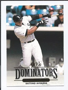 1994 DONRUSS Dominators #2 FRANK THOMAS (White Sox) - Picture 1 of 1