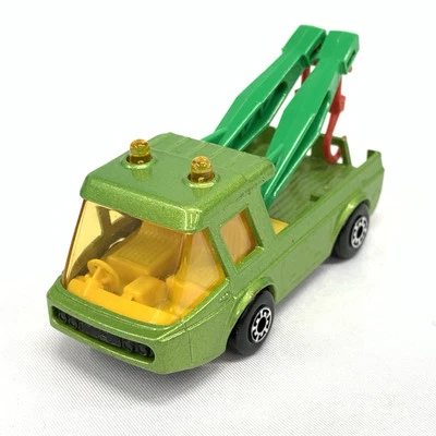 Matchbox Superfast Tow Joe Lesney 1972 No.74 Green Tow Truck Mint - Image 1 of 4