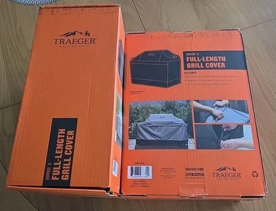 Traeger Ironwood XL Full-Length Trolly Grill Cover - Gray, Model BAC658 - image 1 of 3