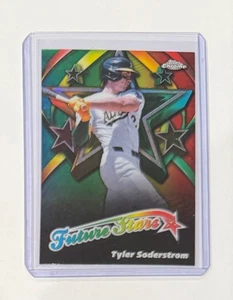 2025 Topps Chrome - Future Stars Tyler Soderstrom #FS-19 - Picture 1 of 2