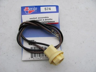 Standard Motor Products S74 Side Marker Light Socket Bulb Wire Harness Pigtail - Image 1 of 2