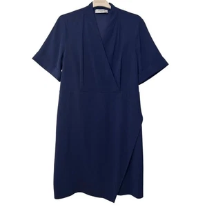 MM LAFLEUR Tory Kleid Kurzarm Navy Gr. +1 US 20 - Bild 1 von 14