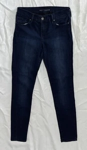 MOTT AND BOW Jeans Women’s 32x30 Blue Slim Boyfriend Ridge 21 Mo Denim Dark Wash - Picture 1 of 5