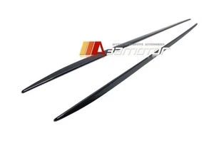 Gloss Black Side Skirt Rocker Panels fits Mercedes W205 Sedan C-Class AMG / C63 - Imagen 1 de 5