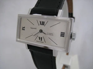 NOS NEW SWISS VINTAGE HAND WINDING ST STEEL WOMEN'S GIGANDET ANALOG WATCH 1960'S - Picture 1 of 3