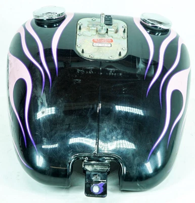 04 Harley Heritage Softail OEM Fuel Gas Tank Reservoir Flame Pump Sending 1361 - Image 1 of 4